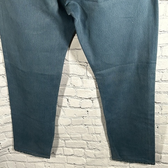 RE/DONE Levi’s Women's The 90’s Jean Relaxed High Rise Tinted Steel Blue Size 25 - Picture 10 of 16
